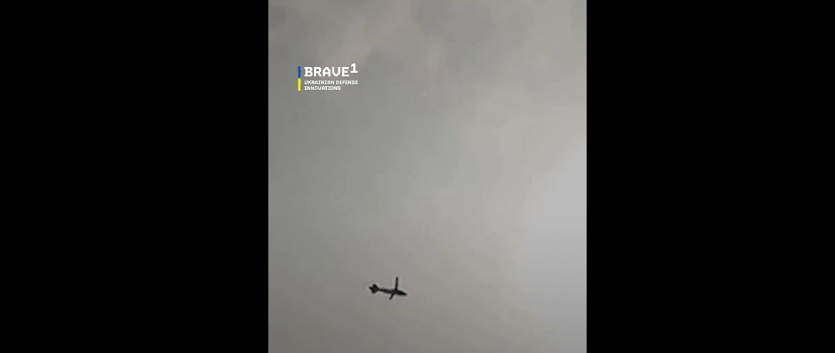 Ukraine's first domestically built guided glide bomb. Source: Brave1