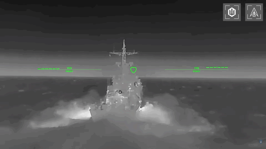ukraine hit its fourth russian ship month caspian sea time fsb border patrol boat · post project 10410 svetlyak sights ukrainian drone before strike near kaspiysk dagestan 17 2026 video