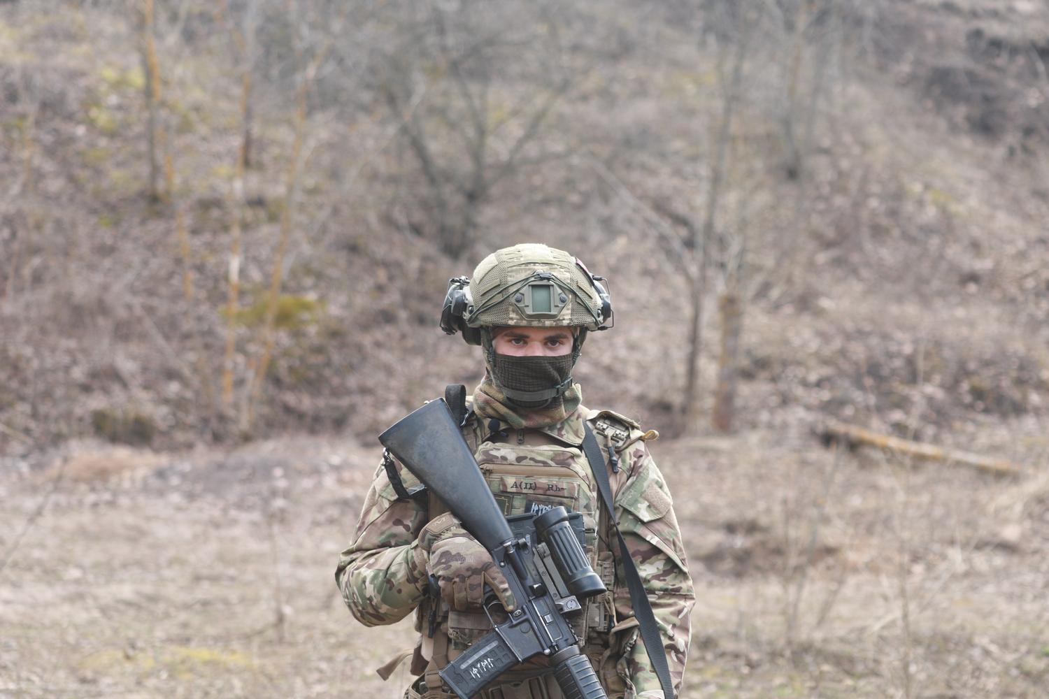 The American army volunteer 