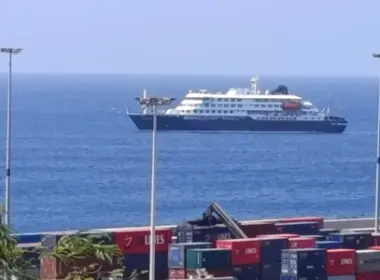 The cruise ship MV Hondius
