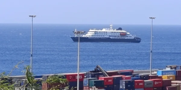 The cruise ship MV Hondius