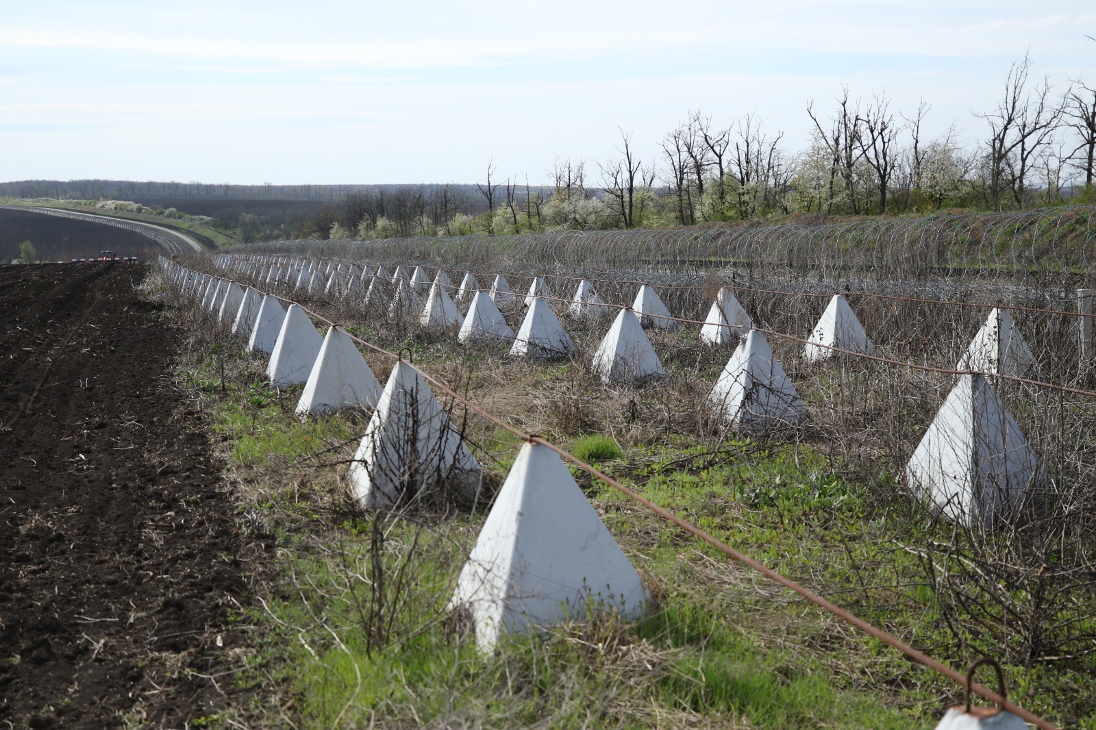 Ukraine's anti-tank fortifications on the border with Transnistria. Source: The Operation Command West