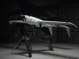 The Raybird, a fixed-wing reconnaissance drone. Source: Skyeton