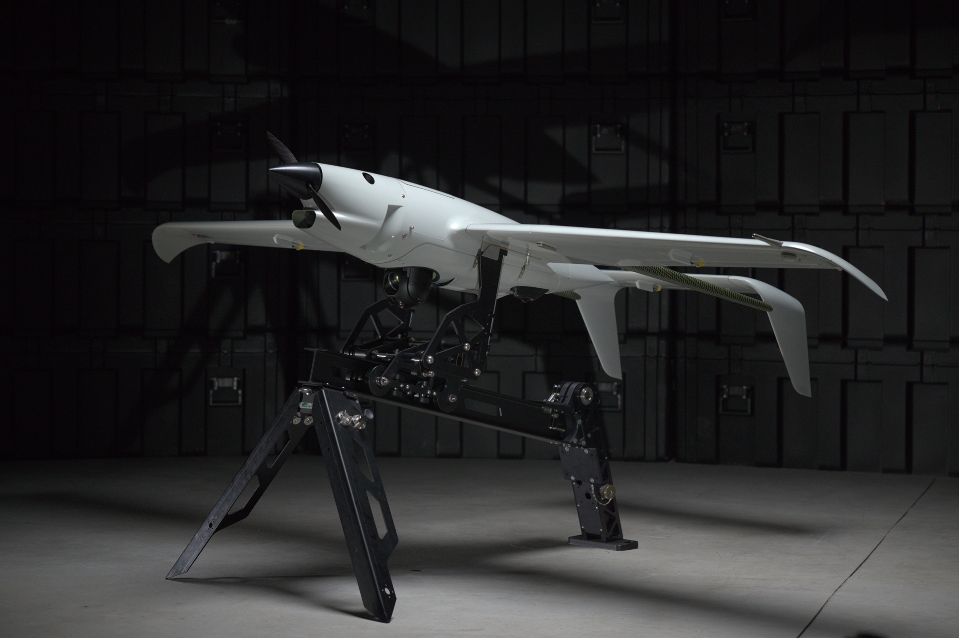 The Raybird, a fixed-wing reconnaissance drone. Source: Skyeton