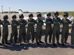 A group of Ukrainian cadets has successfully completed the elementary flight training program in the UK. Image: The UK's Royal Air Force