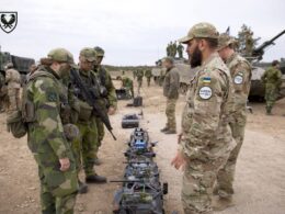Ukrainian troops are taking part in Aurora 2026, an international military training, in the Kingdom of Sweden. Source: Ukraine's General Staff.