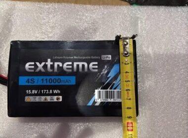 A Lithium battery for a drone. Source: Maksym Bobruienko