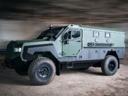 A Roshel Senator mine-resistant ambush-protected (MRAP) armored vehicle. Source: Ukraine's State Special Transport Service