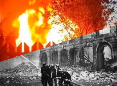 Ukrainian drones bombing Moscow in 2026 and the London Blitz in 1940