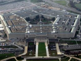 The Pentagon, headquarters of the United States Department of Defense, in January 2008.