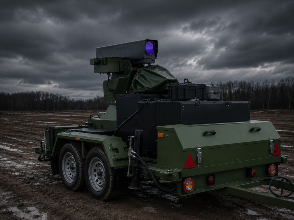Ukraine’s new AI-powered laser “Tryzub” can burn holes in Shaheds from 5 km away