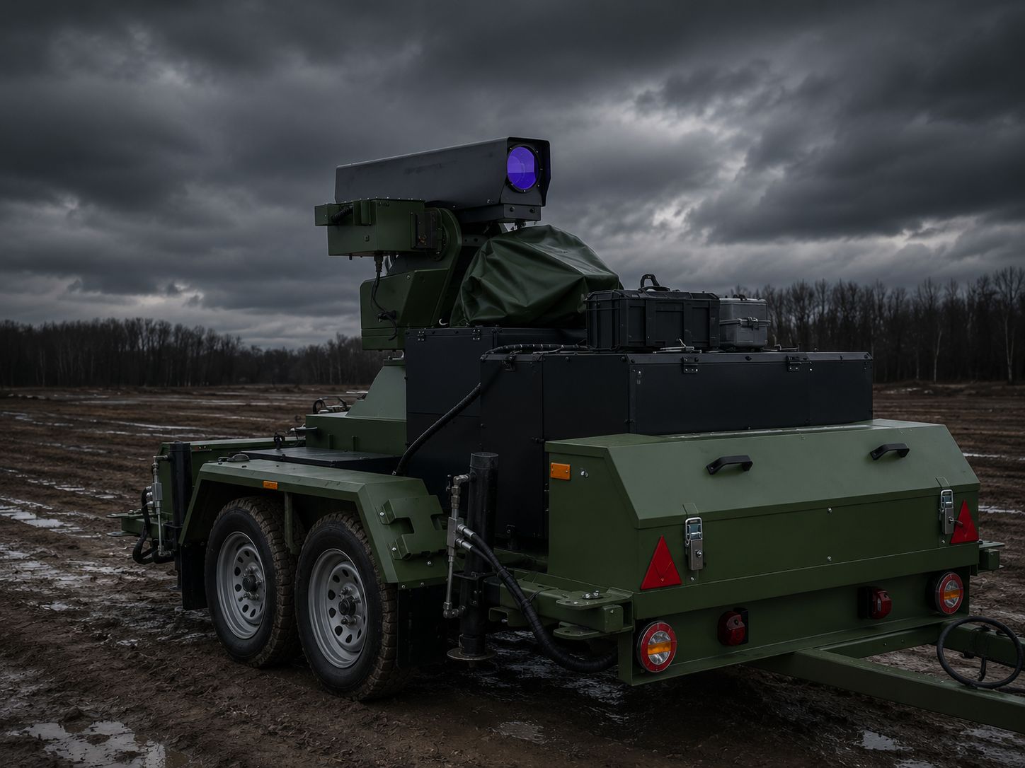 Ukraine’s new AI-powered laser “Tryzub” can burn holes in Shaheds from 5 km away