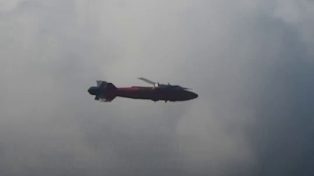 Ukrainian glide bomb in testing.