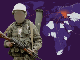 Russia’s military has recruited at least 27,000 foreign nationals from over 130 countries, drawing expendable frontline manpower from vulnerable populations worldwide. Photo: HUR | Infographic: Truth Hounds