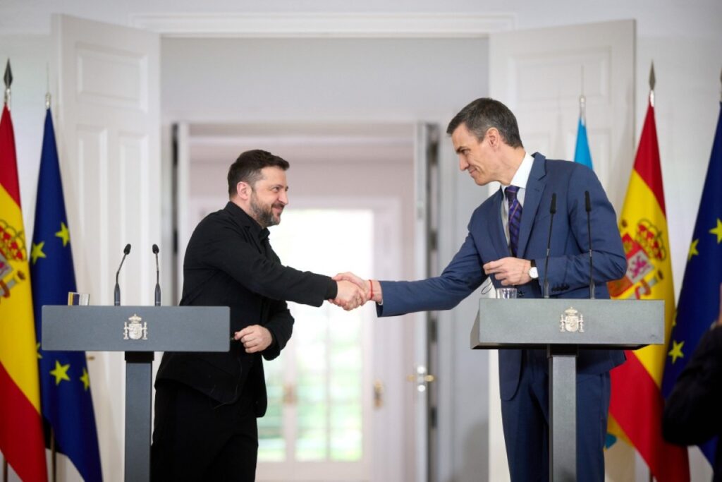zelenskyy and sánchez