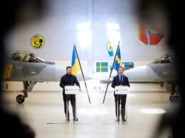 Ukrainian President Volodymyr Zelenskyy and Swedish Prime Minister Ulf Kristersson during a meeting on 28 May 2026. Source: The Ukrainian Presidential Office