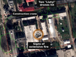 satellite imagery reveals flamingo missile damage russian plant making shahed navigation antennas · post vniir-progress cheboksary after ukraine's 5 2026 strike chuvashia-factory-nice ukraine news ukrainian reports