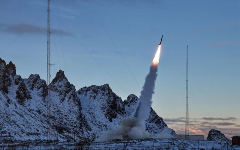 Test launch of the new British-German hypersonic missile Nightfall. Photo: Hypersonica