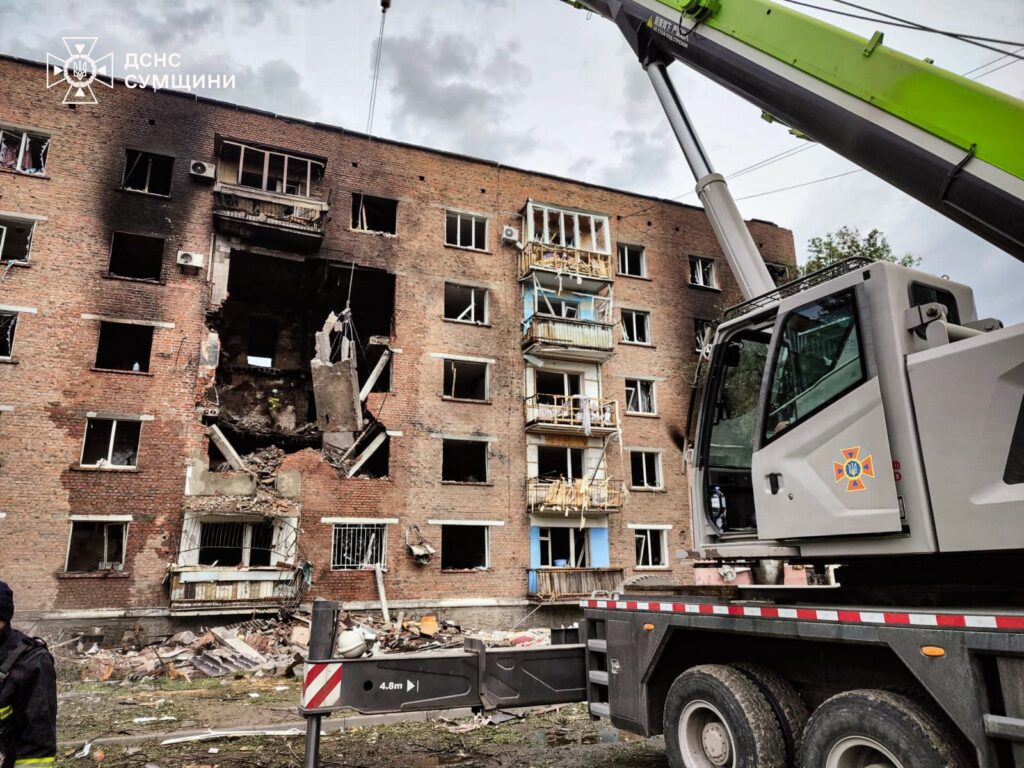 Russian drone collapses Konotop apartment floors, destroys museum as strikes hit at least six regions