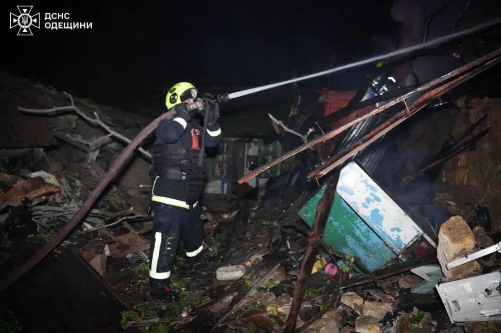 Aftermath of a Russian strike on Odesa. Photo: State Emergency Service of Ukraine