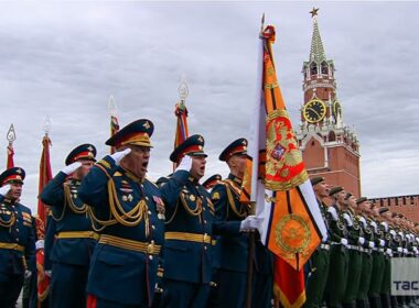 The Russian military during the 9 May parade on Red Square. Source: TASS