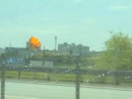Explosion at a residential building in Orenburg, Russia, following a reported drone strike on 12 May 2026