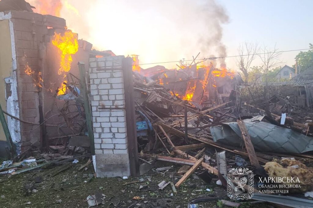 “One person may still be under the rubble”: Kharkiv struck by back-to-back drone raids, 25+ homes damaged