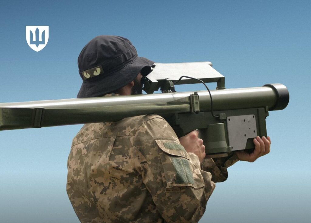 The image shows the FIM-92 Stinger, a man-portable air-defense system. Source: The Ukrainian Defense Ministry