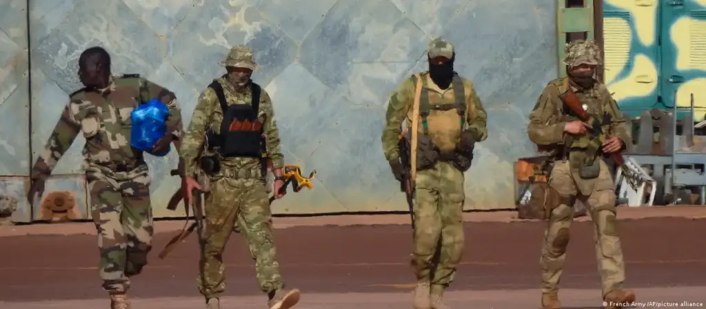 Russian mercenaries in Mali. Photo: French Army /AP/picture alliance