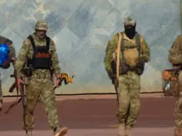 Russian mercenaries in Mali. Photo: French Army /AP/picture alliance