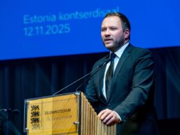 Estonia's Foreign Minister Margus Tsahkna