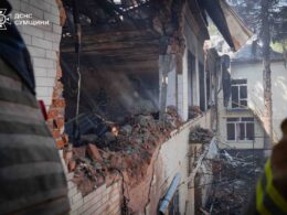 russia wanted 9 ceasefire kyiv announced one starting earlier killed woman kindergarten hit 1820 times · post rescuers work site russian shahed drone strike central sumy 6 2026 ukraine news
