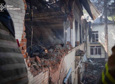 russia wanted 9 ceasefire kyiv announced one starting earlier killed woman kindergarten hit 1820 times · post rescuers work site russian shahed drone strike central sumy 6 2026 ukraine news