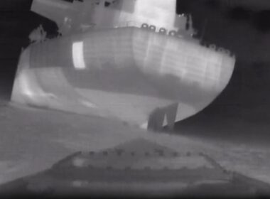 kinetic sanctions two more russian shadow fleet tankers hit novorossiysk — second naval drone strike five days · post thermal-imaging footage ukrainian shows moment impact tanker near port krasnodar krai