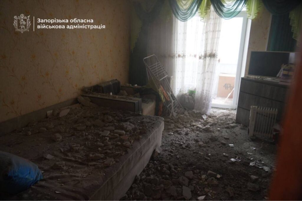Russia strikes Ukraine with Iskander-M, 6 Kh-101 missiles and 290 drones, killing 1 in Zaporizhzhia