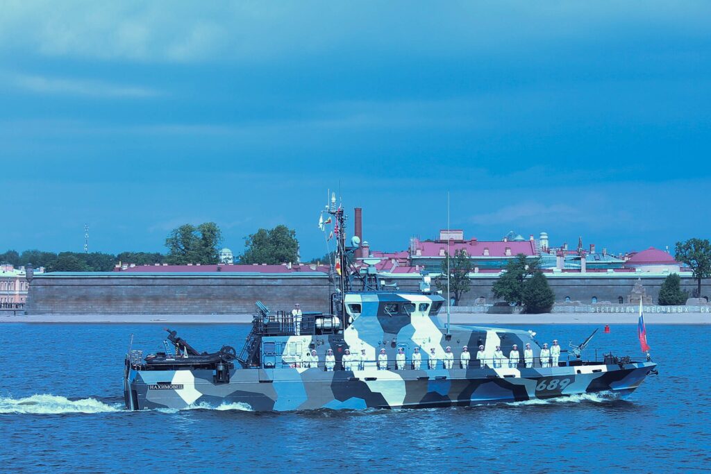 Russia’s Project 21980 “Grachonok”, equipped with Igla missiles and grenade launchers, just got new defense