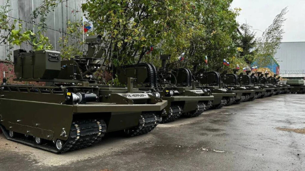 Ukraine just added a new line to its Russian-losses ledger: ground robots. The count starts at 1,306