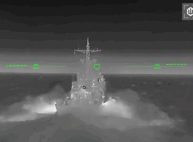 ukraine hit its fourth russian ship month caspian sea time fsb border patrol boat · post project 10410 svetlyak sights ukrainian drone before strike near kaspiysk dagestan 17 2026 video