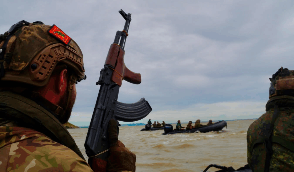 Ukrainian soldiers during the Sea Breeze 2026 exercises in Romania. Source: The 30th Marine Corps of the Ukrainian Navy