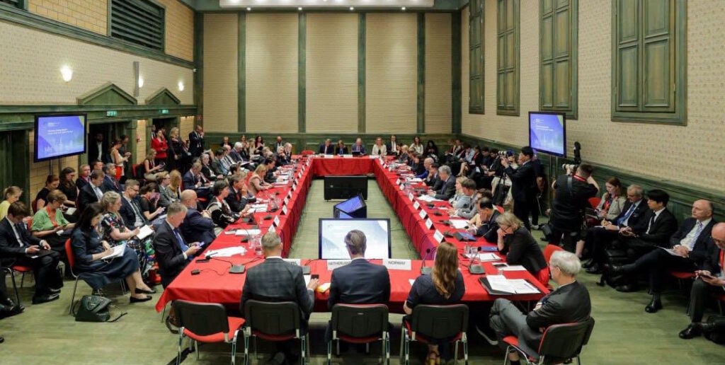On 25 June 2026, Gdańsk held the fourth meeting of the G7+ Ukraine Energy Coordination Group, also known as the “Energy Ramstein". Source: Denys Shmyhal