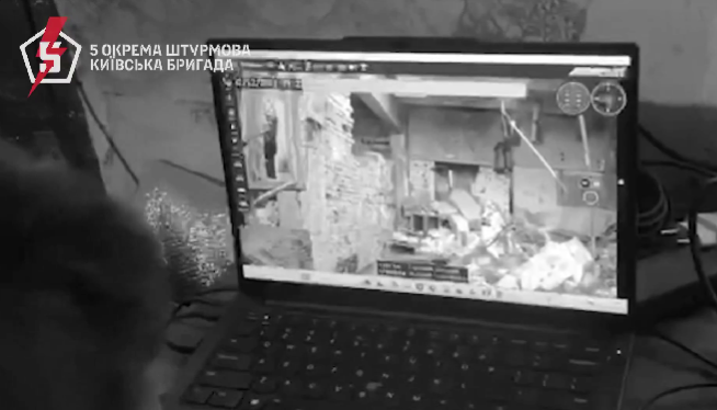 Ukrainian pilots are leading a ground robot complex. Source: The 5th BrigadeThe 5th Brigade