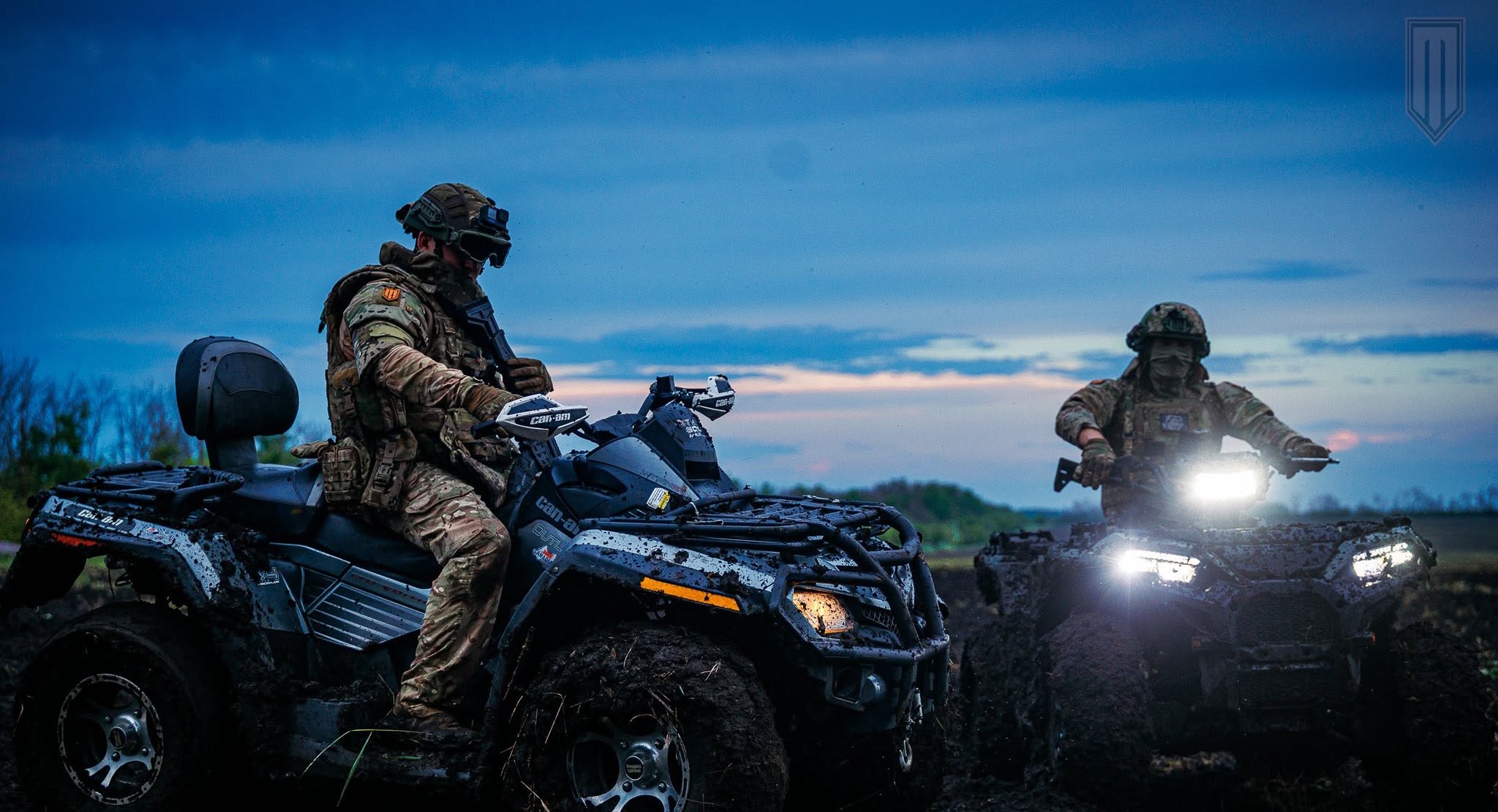 The image shows Ukrainian soldiers on motorcycles. Source: The 3rd Separate Assault Brigade