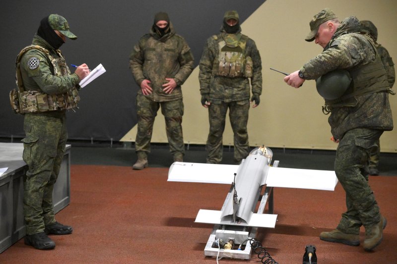 Russian occupiers with a Molniya-PVO anti-aircraft drone in 2026. Source: Defense Express