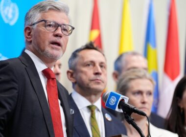 Andrii Melnyk, Permanent Representative of Ukraine to the UN. Photo: Suspilne