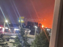 afipsky oil refinery burns again ukrainian drones return krasnodar krai · post fire after drone strike russia 11 2026 5282989402957225318 ukraine news reports