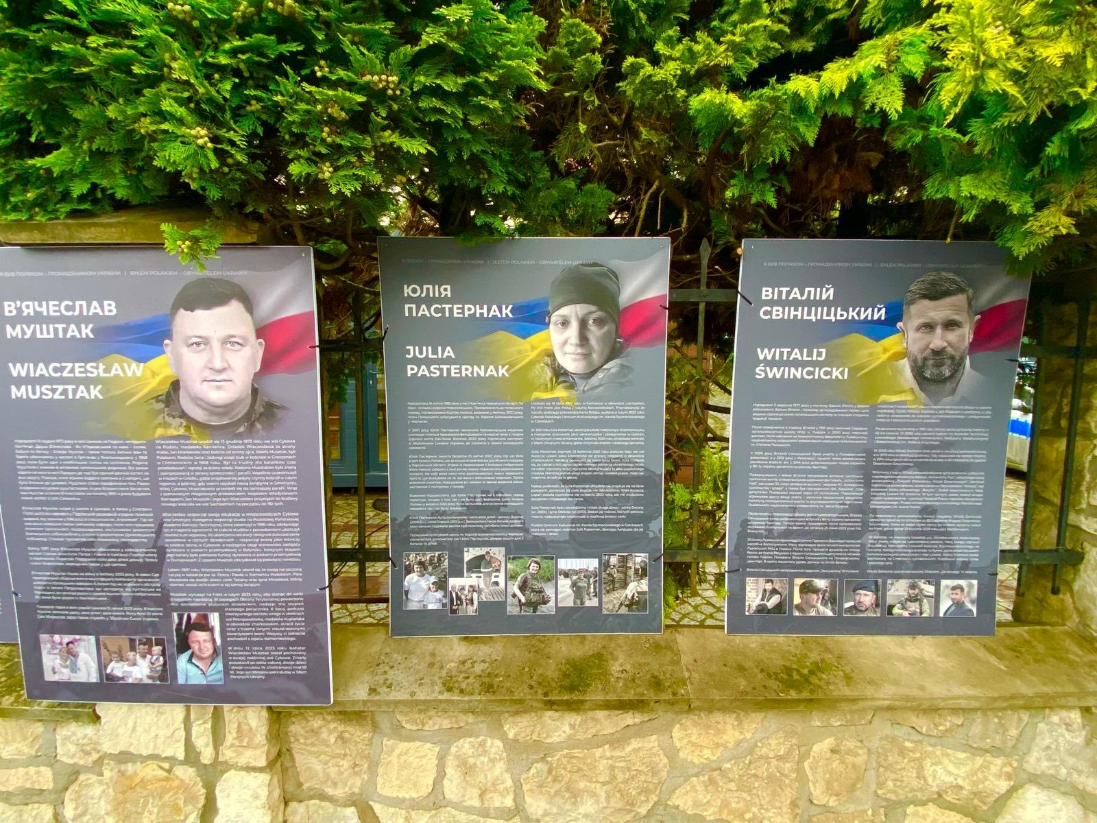 exhibition about ukrainian soldiers with polish roots on display at the ukrainian consulate general in krakow
