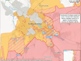 isw russia gains ground kostiantynivka fortress belt stays out reach · post assessed control terrain near 10 2026 kostyantynivka-june-10-2026 ukraine news ukrainian reports