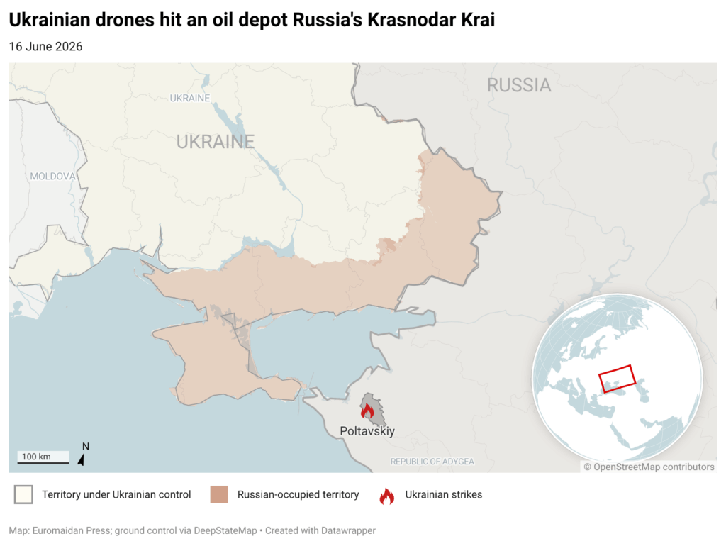 Ukraine strikes Krasnodar fuel depot as Russia’s gasoline crisis widens
