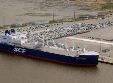 world’s first Arc7 LNG carrier Christophe de Margerie