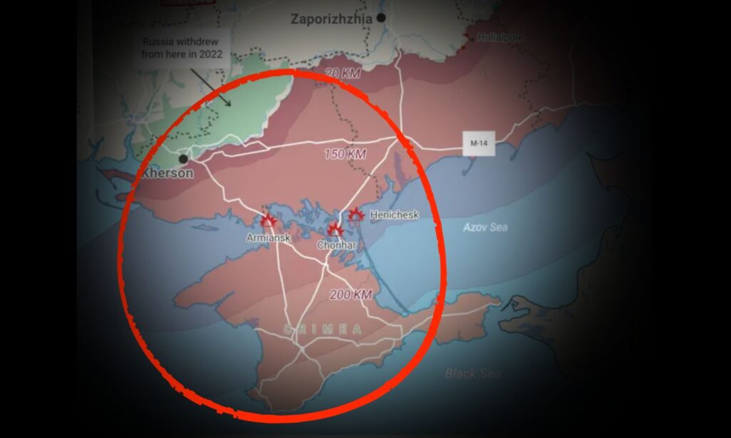 Azov Corps: Kherson 2.0 is next, then Crimea. Russia has no way to resupply them.